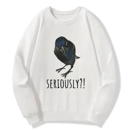 Tokyo-Tiger Raven's Question Classic Sweatshirt