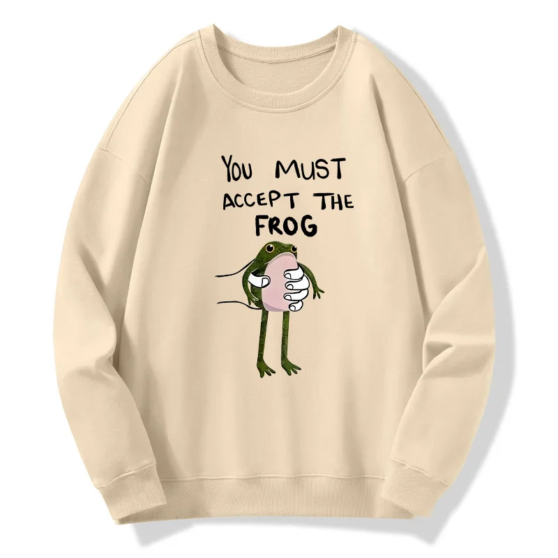 Tokyo-Tiger Accept This Frog Classic Sweatshirt