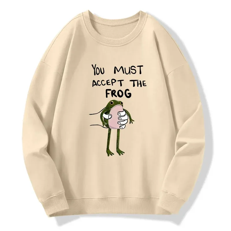 Tokyo-Tiger Accept This Frog Classic Sweatshirt