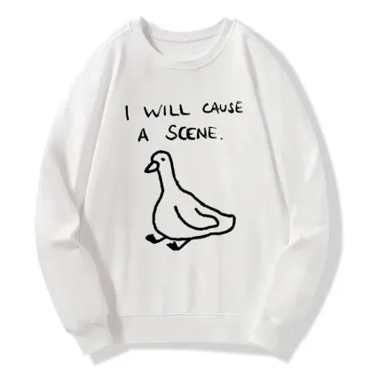 Tokyo-Tiger Stupid Goose Funny Japan Retro Classic Sweatshirt