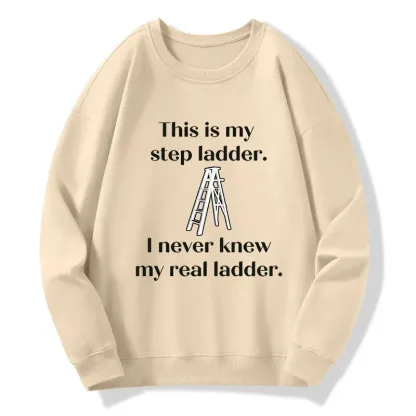 Tokyo-Tiger A Real Ladder Funny Classic Sweatshirt