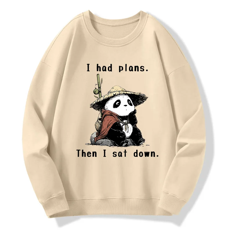 Tokyo-Tiger The Maybe Later Panda Classic Sweatshirt
