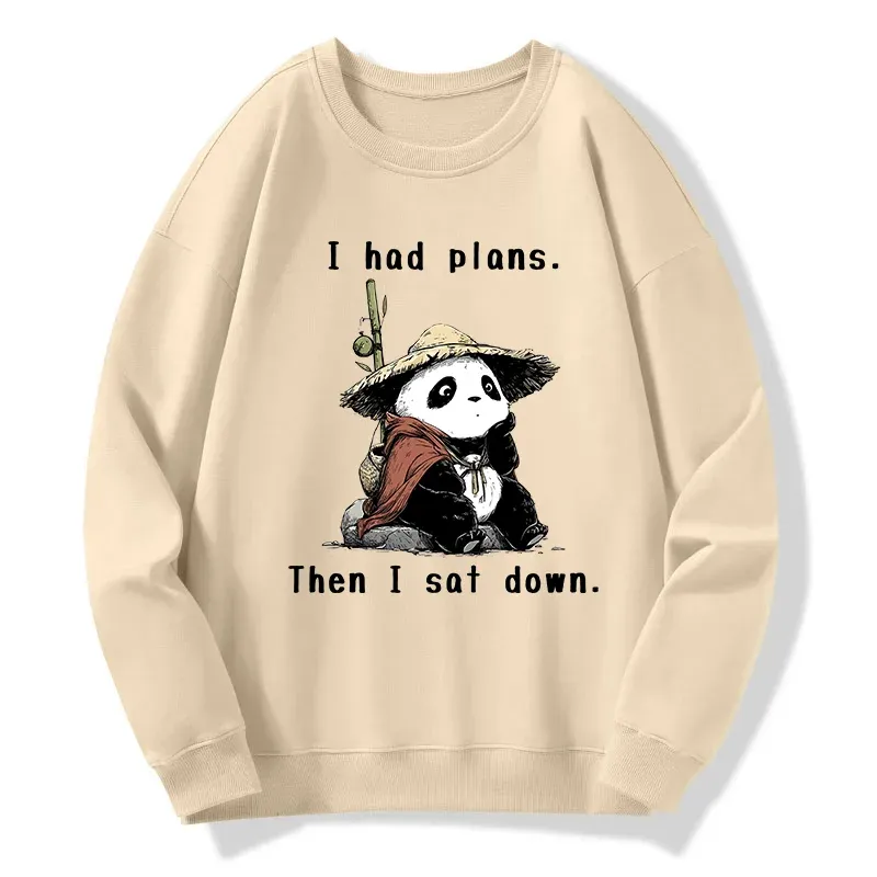 Tokyo-Tiger The Maybe Later Panda Classic Sweatshirt