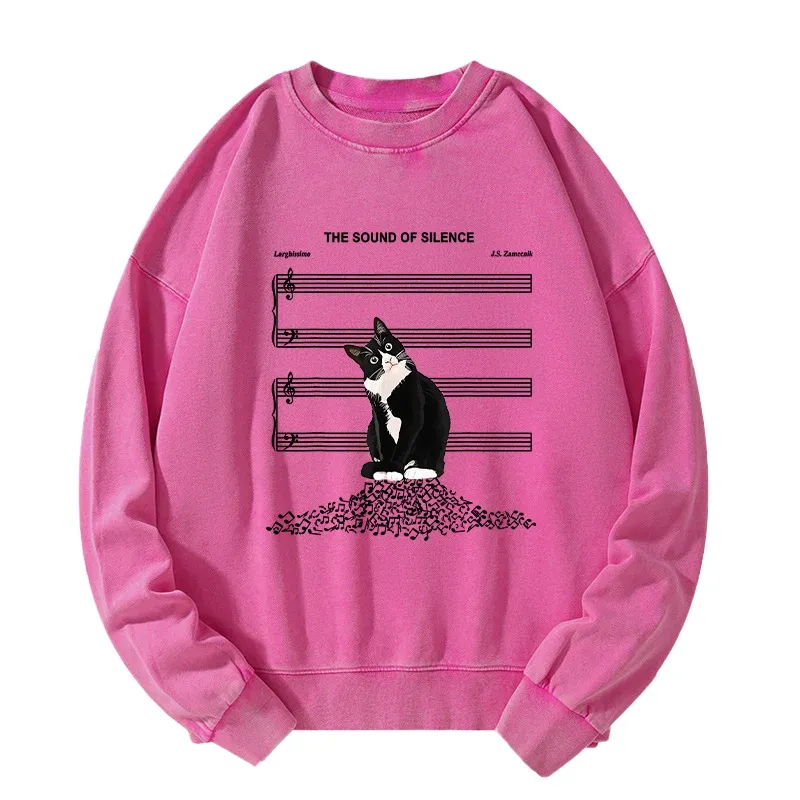 Tokyo-Tiger The Sound Of Silence Washed Sweatshirt