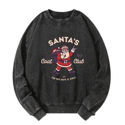 Tokyo-Tiger Santa's Coal Club Japan Washed Sweatshirt