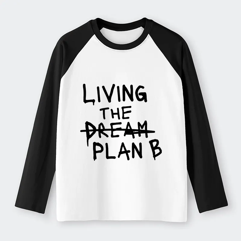 Tokyo-Tiger Implement Plan B Raglan Long Sleeve T-shirt
