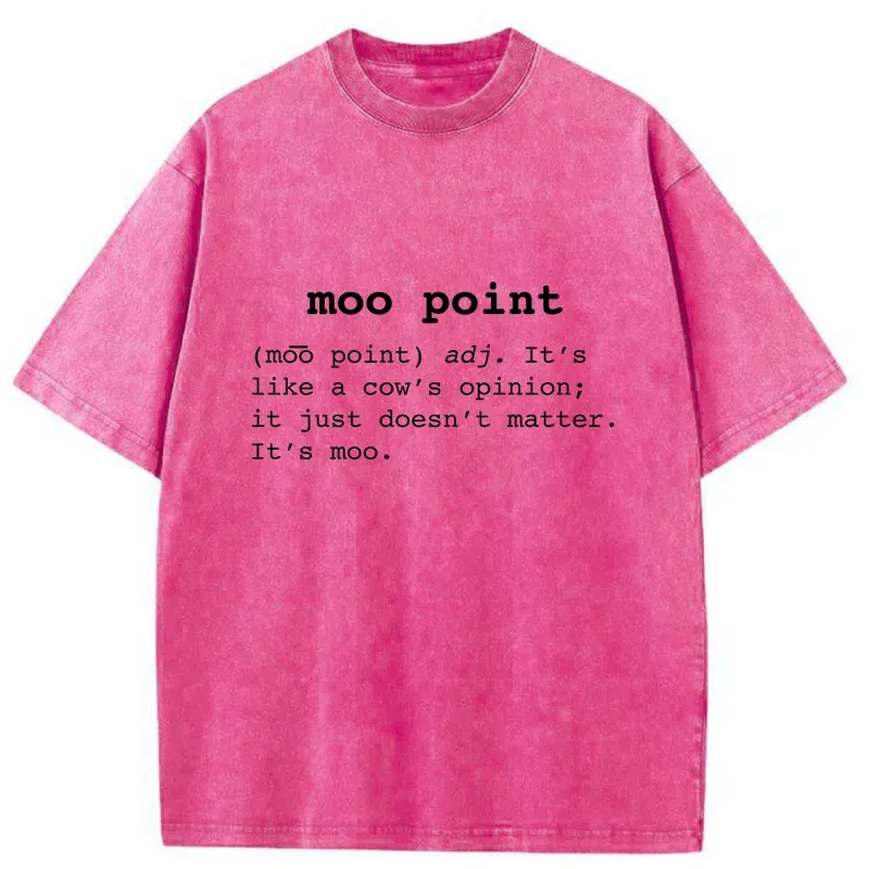 Tokyo-Tiger Moo Point Washed T-Shirt
