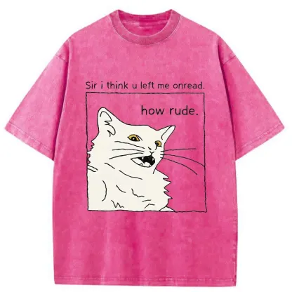 Tokyo-Tiger Cat That Condemn Humans Washed T-Shirt