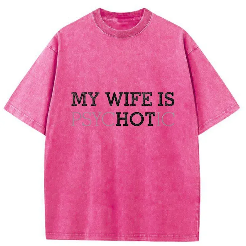 Tokyo-Tiger My Wife Is Hot Washed T-Shirt