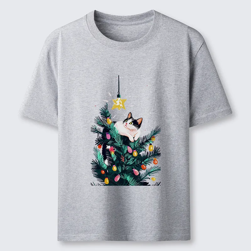 Tokyo-Tiger Cute Christmas Cat Japan Classic T-Shirt
