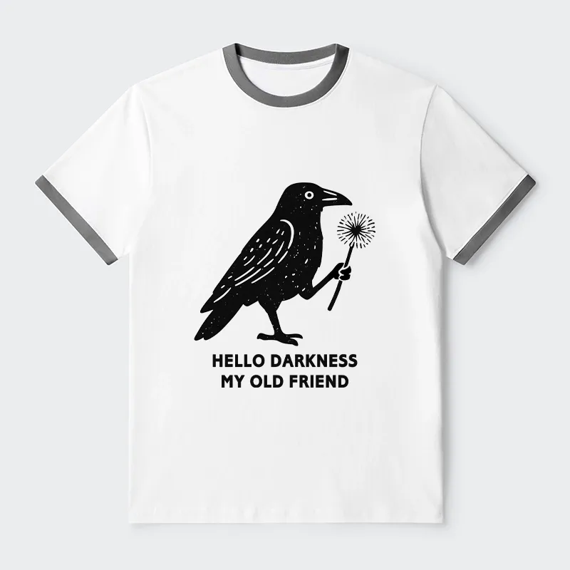 [Copy]Tokyo-Tiger Which One Should I Wear Today Contrast Trim T-Shirt