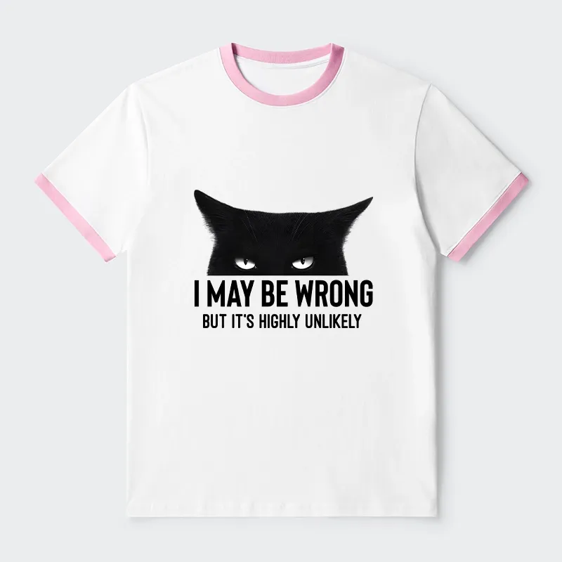 Tokyo-Tiger Cat Can Do No Wrong Trim T-Shirt
