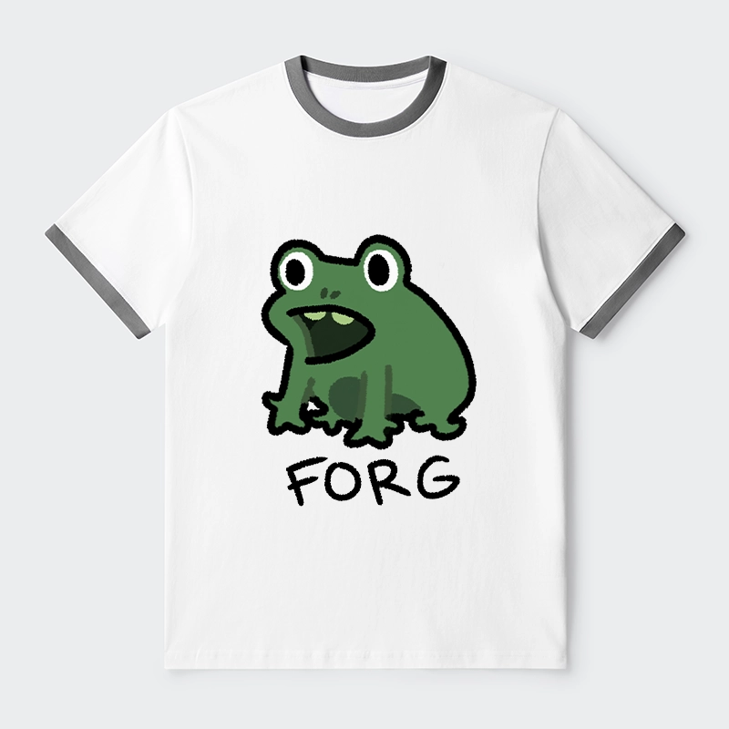 Tokyo-Tiger Funny Forg Japan Trim T-Shirt