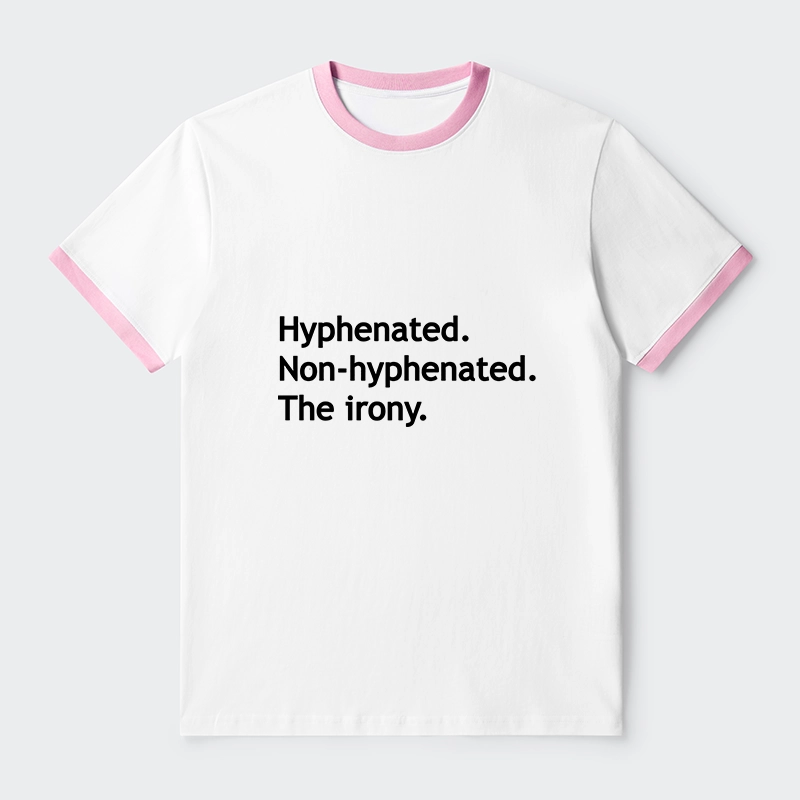 Tokyo-Tiger Hyphenated Funny Trim T-Shirt