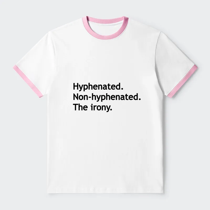 Tokyo-Tiger Hyphenated Funny Trim T-Shirt