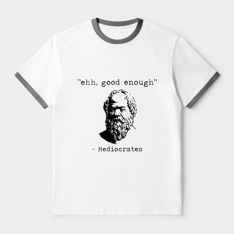 Tokyo-Tiger Mediocrates Meme Trim T-Shirt