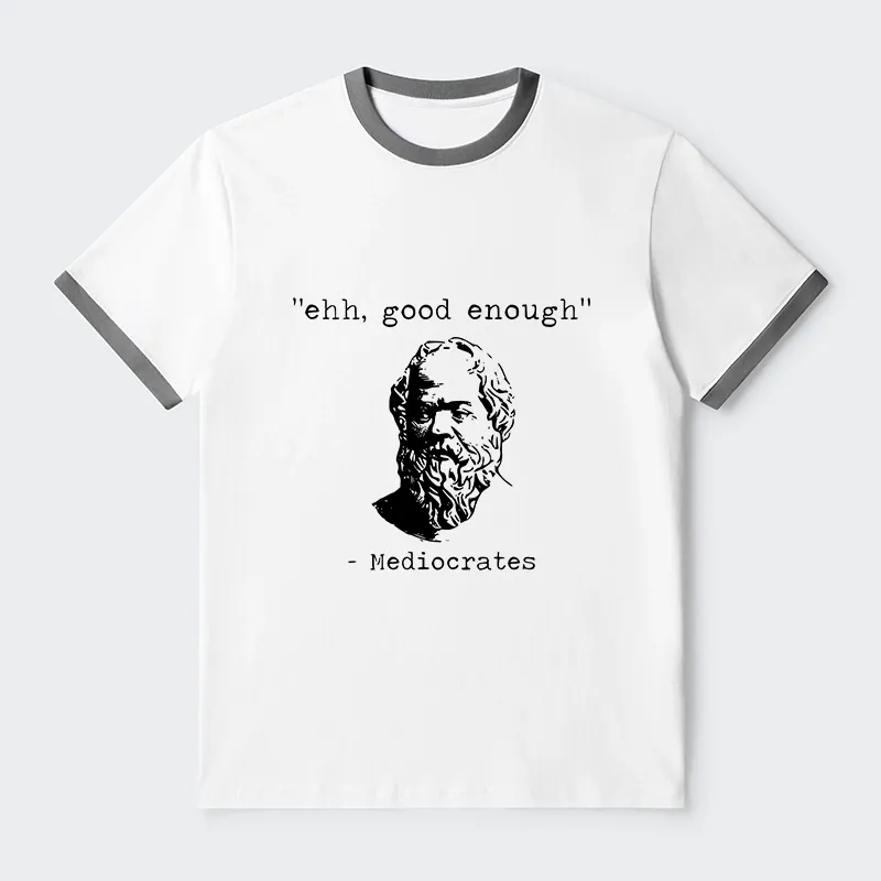 Tokyo-Tiger Mediocrates Meme Trim T-Shirt