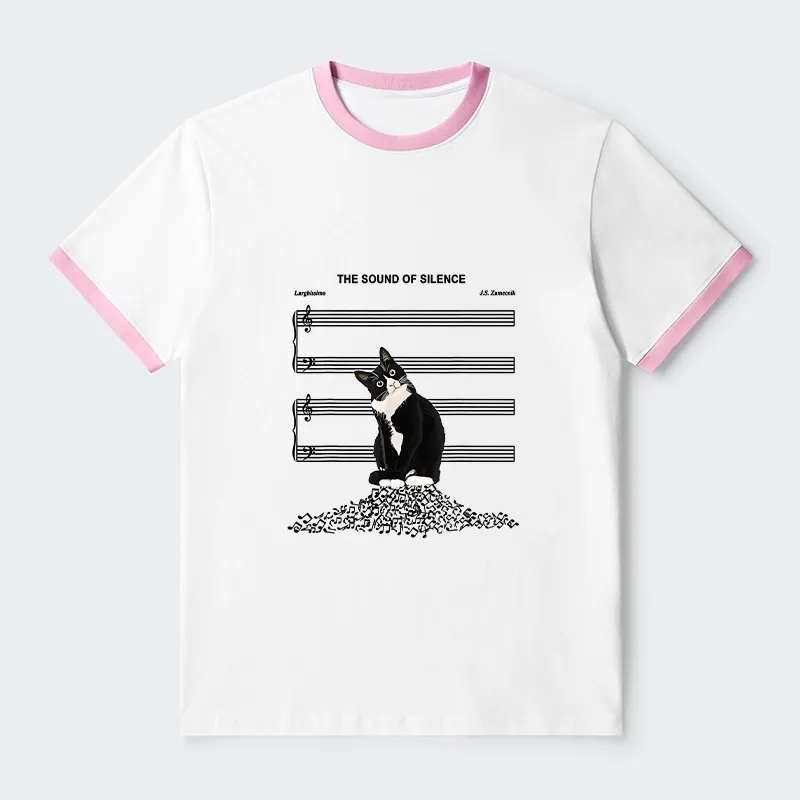 Tokyo-Tiger The Sound Of Silence Trim T-Shirt