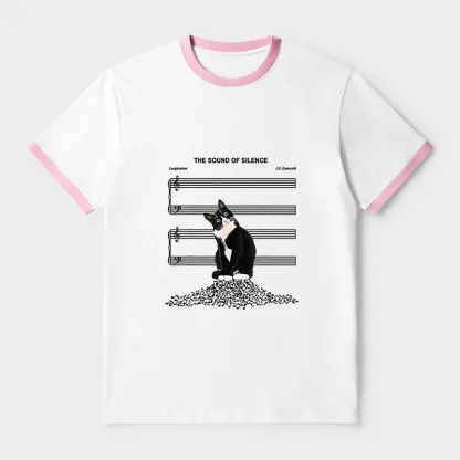 Tokyo-Tiger The Sound Of Silence Trim T-Shirt