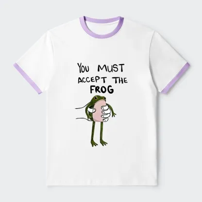 Tokyo-Tiger Accept This Frog Trim T-Shirt