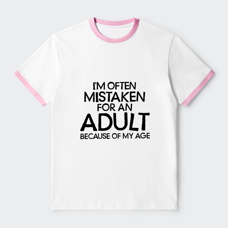 Tokyo-Tiger Old In Age But Young At Heart Trim T-Shirt