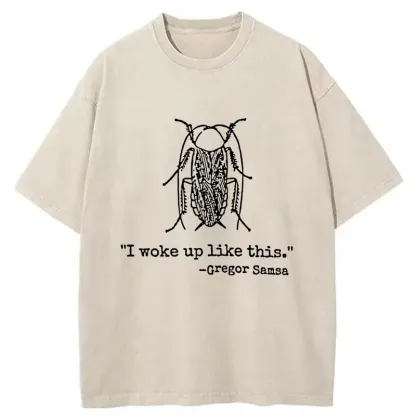 Tokyo-Tiger I Woke Up Like This Washed T-Shirt