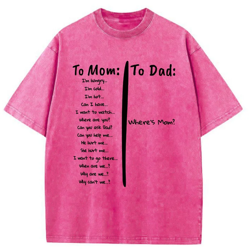 Tokyo-Tiger Conversations With Parents Washed T-Shirt