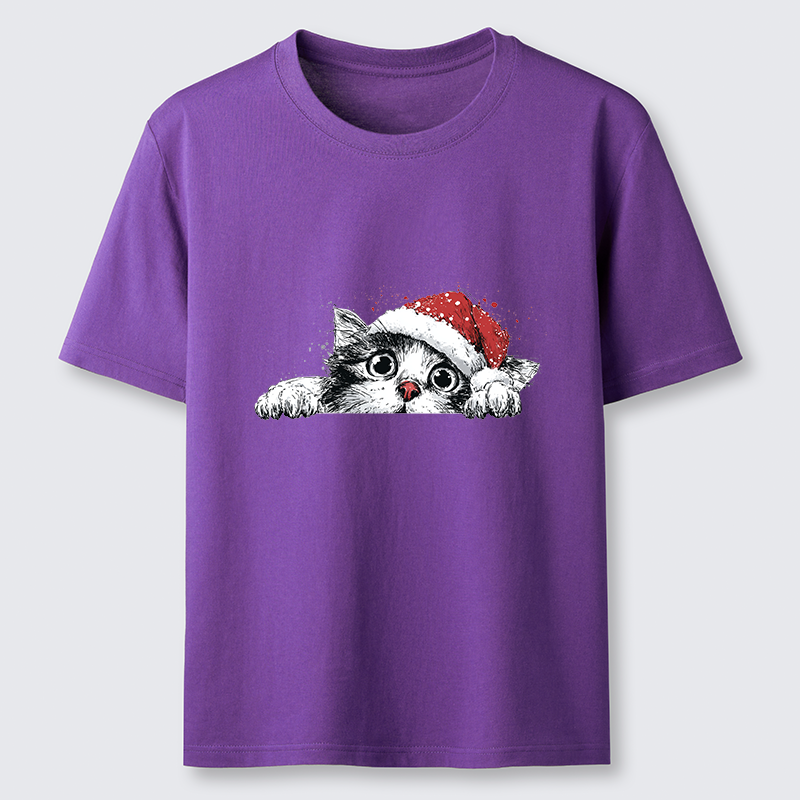 Tokyo-Tiger The Curious Christmas Cat Classic T-Shirt
