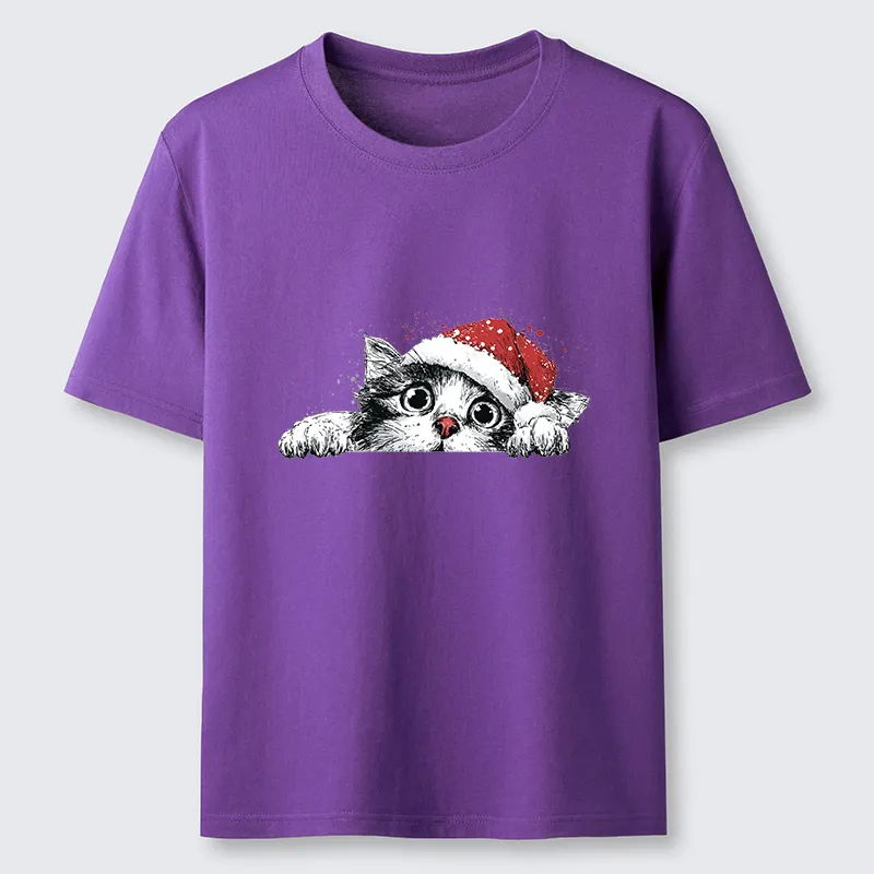 Tokyo-Tiger The Curious Christmas Cat Classic T-Shirt
