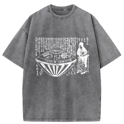 Tokyo-Tiger The Legend Of The Japanese Ship Washed T-Shirt
