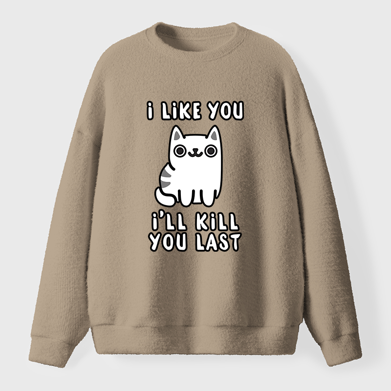 Tokyo-Tiger Cats And Humans Have A Love-hate Relationship Fuzzy Sweatshirt
