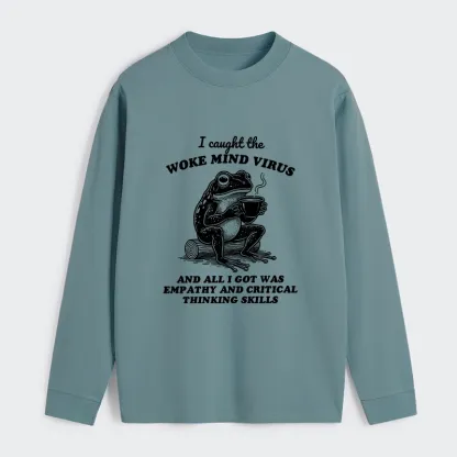 Tokyo-Tiger Awakened Thinking Virus Frog Classic Long Sleeve T-Shirt