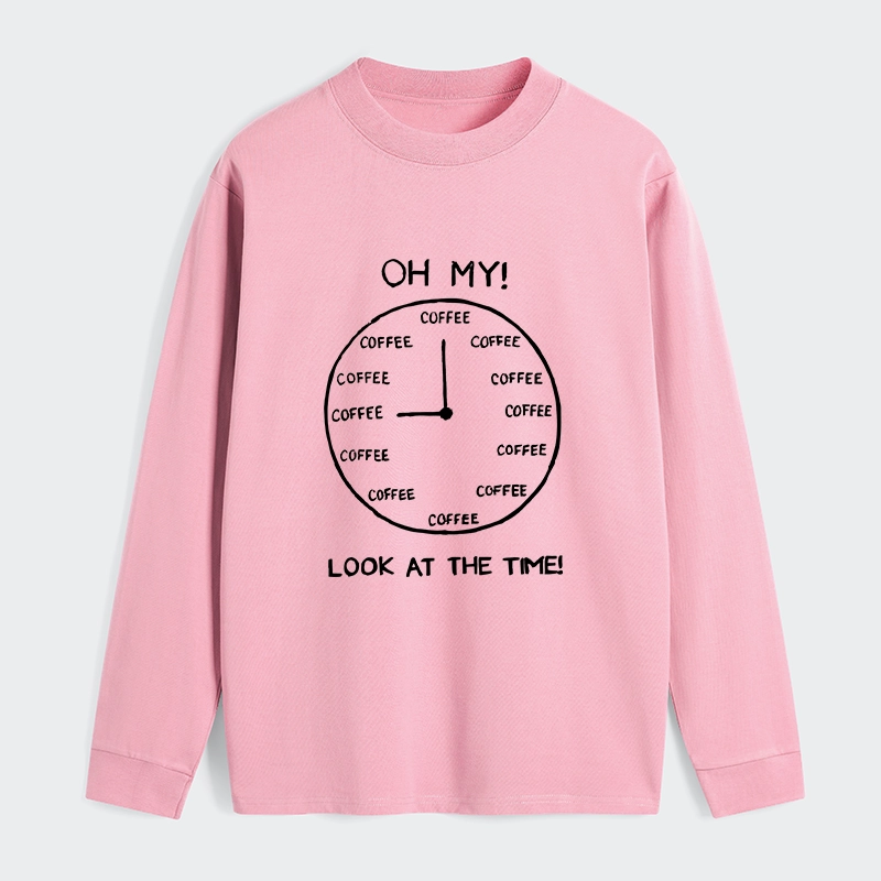 Tokyo-Tiger Coffee Time Classic Long Sleeve T-Shirt