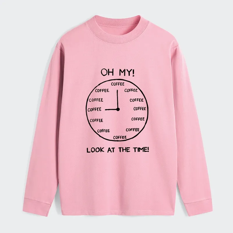 Tokyo-Tiger Coffee Time Classic Long Sleeve T-Shirt