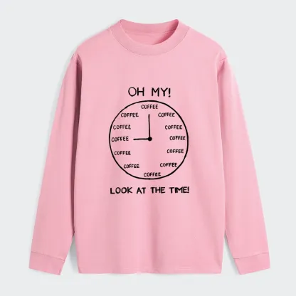 Tokyo-Tiger Coffee Time Classic Long Sleeve T-Shirt