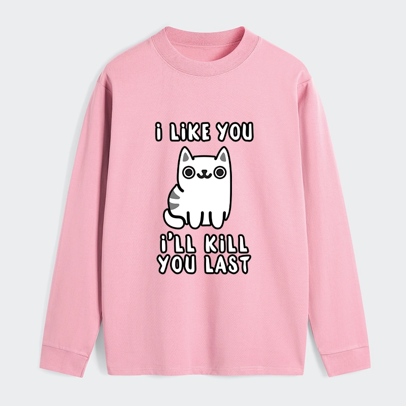 Tokyo-Tiger Cats And Humans Have A Love-hate Relationship Classic Long Sleeve T-Shirt