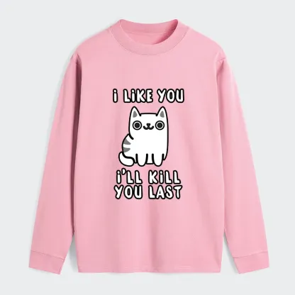 Tokyo-Tiger Cats And Humans Have A Love-hate Relationship Classic Long Sleeve T-Shirt