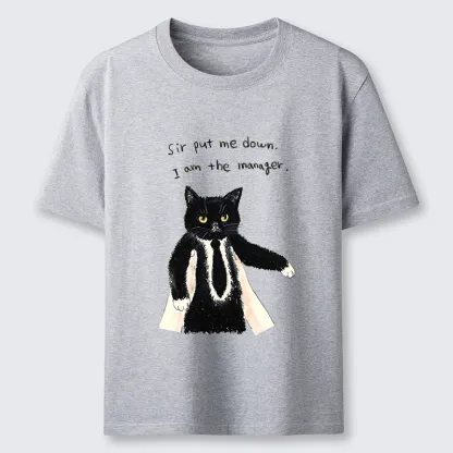 Tokyo-Tiger Cat Manager Funny Classic T-Shirt