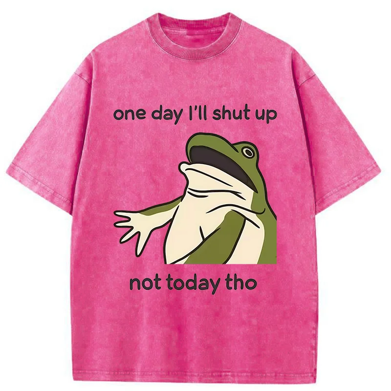 Tokyo-Tiger I Must Ramble On Today Washed T-Shirt