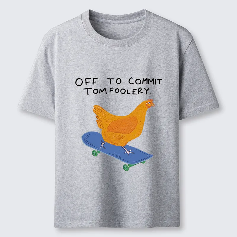 Tokyo-Tiger Chicken Was About To Do Something Bad Classic T-Shirt