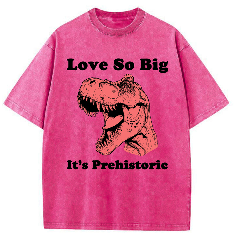 Tokyo-Tiger Prehistoric Love Washed T-Shirt