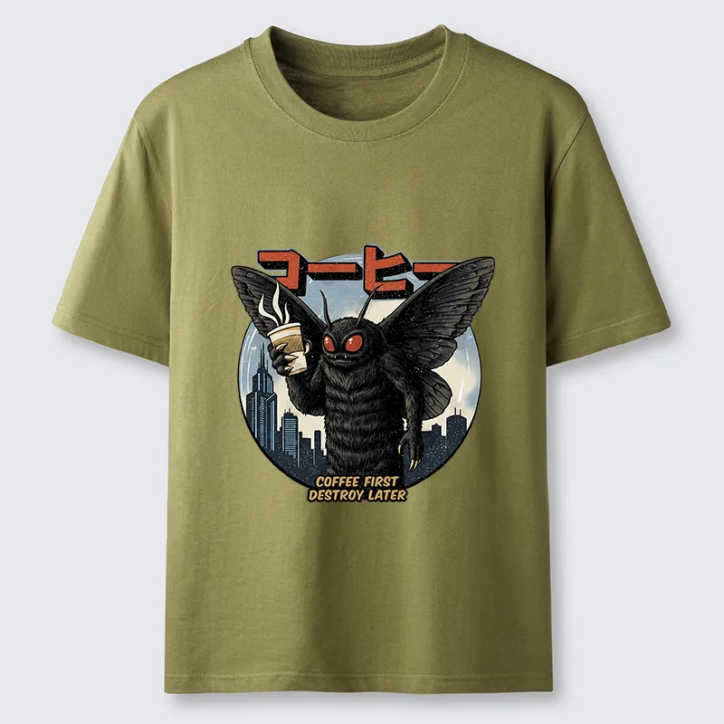 Tokyo-Tiger Mothman Coffee Japan Classic T-Shirt