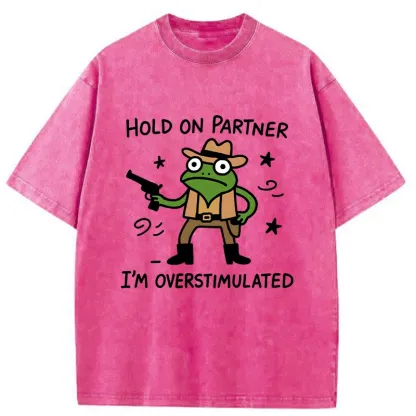 Tokyo-Tiger Overstimulated Frog Washed T-Shirt