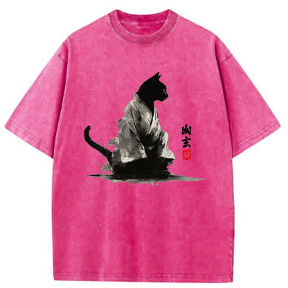 Tokyo-Tiger Depths Of Stillness Washed T-Shirt