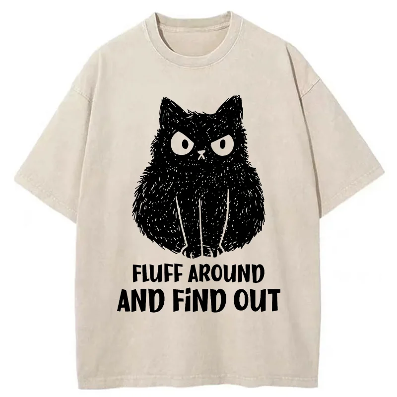 Tokyo-Tiger Consequences Of Fooling Around Washed T-Shirt