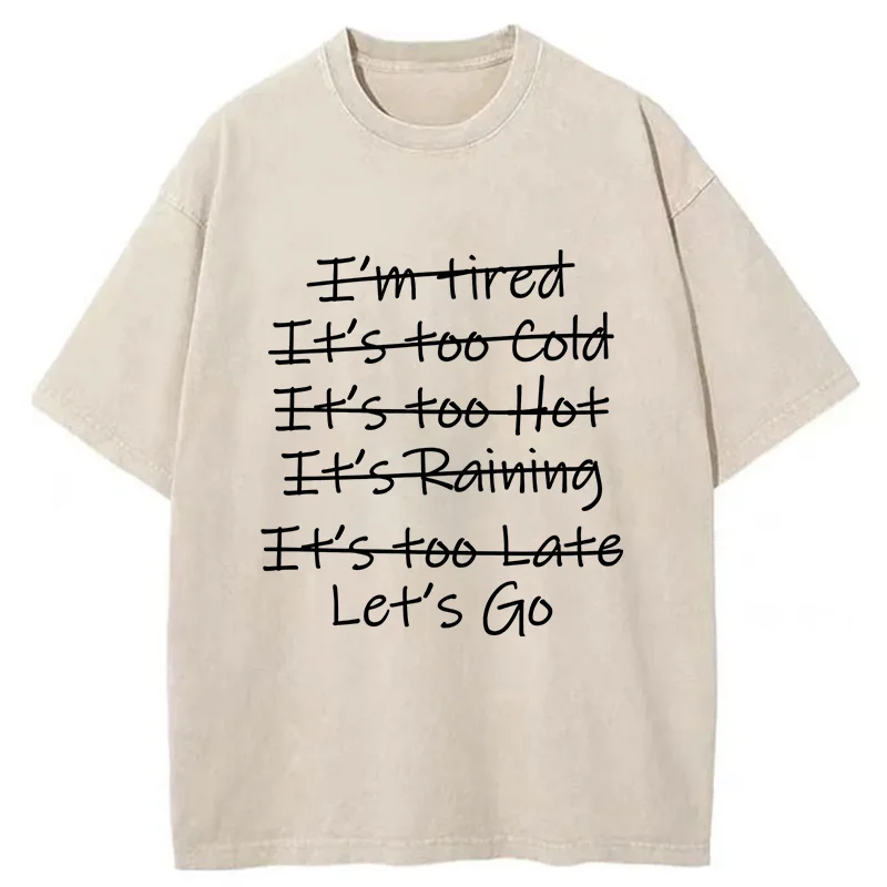 Tokyo-Tiger Let's Go Excitation Washed T-Shirt