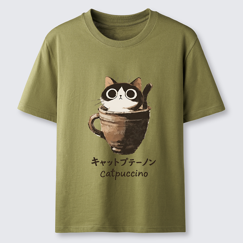 Tokyo-Tiger Cat Cappuccino Classic T-Shirt