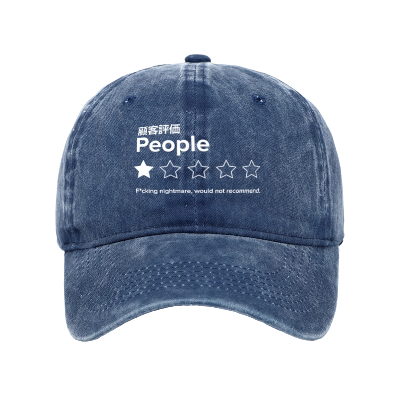 Tokyo-Tiger Evaluation People Washed Cap