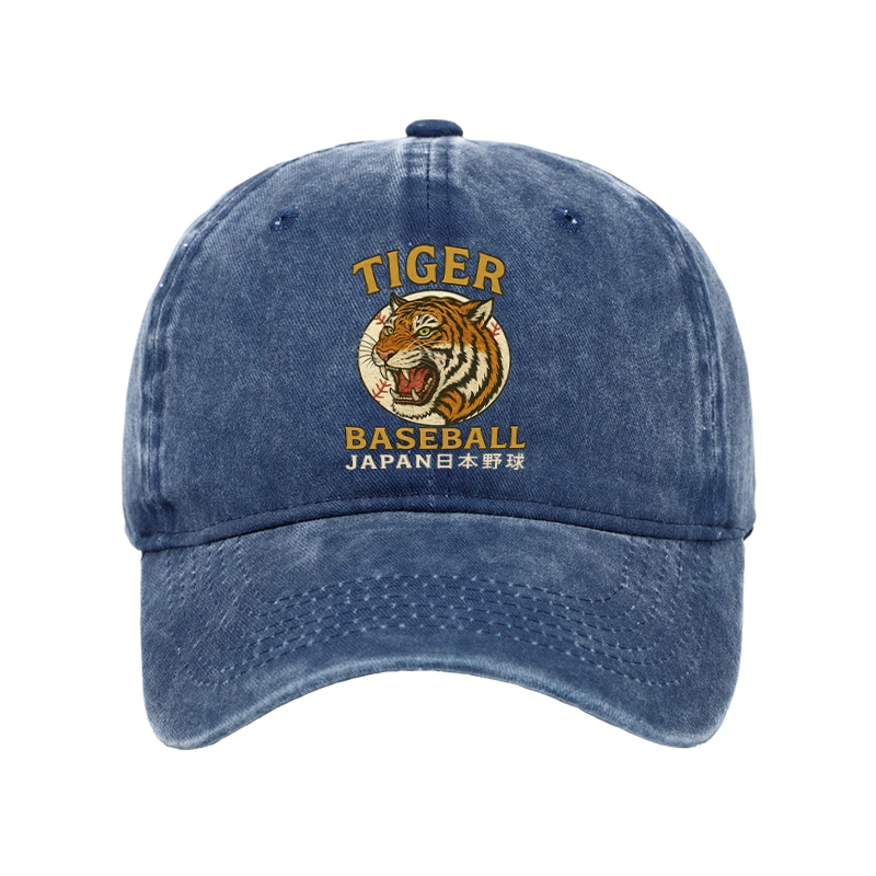 Tokyo-Tiger Osaka Japan Baseball Team Washed Cap
