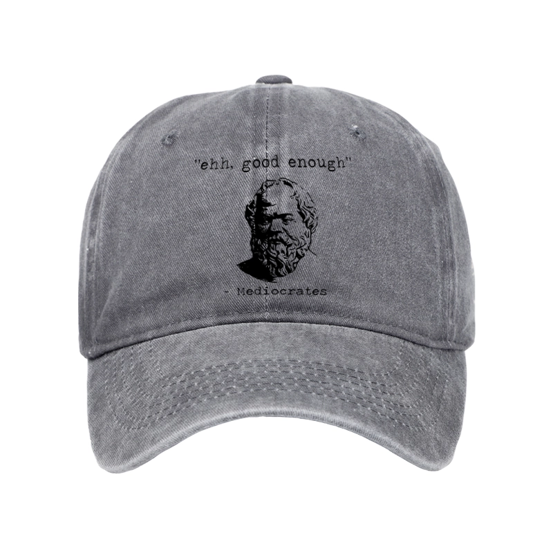 Tokyo-Tiger Mediocrates Meme Washed Cap